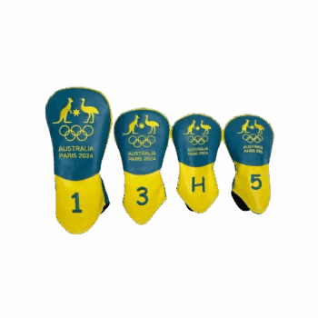 Limited Edition Australian Olympic Golf Headcover Set