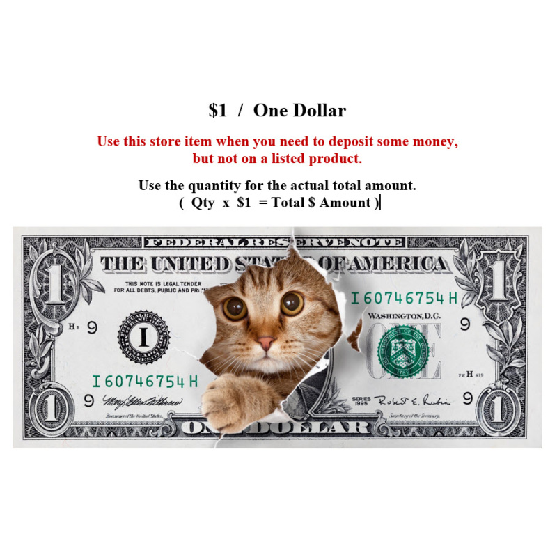 $1  /  One Dollar