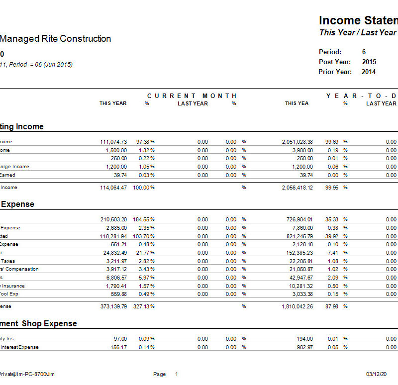 Income Statement~Current-YTD-This-Last Year-wPct-2a